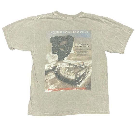 VTG Porsche IV. Carrera Panamericana Mexico T-Shirt Made in USA Men's Size S - Picture 2 of 8
